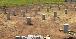 Фундамент на забивных жб сваях под ключ в Тейково - фундамент из забивных железобетонных свай цена от 3140 руб/м2